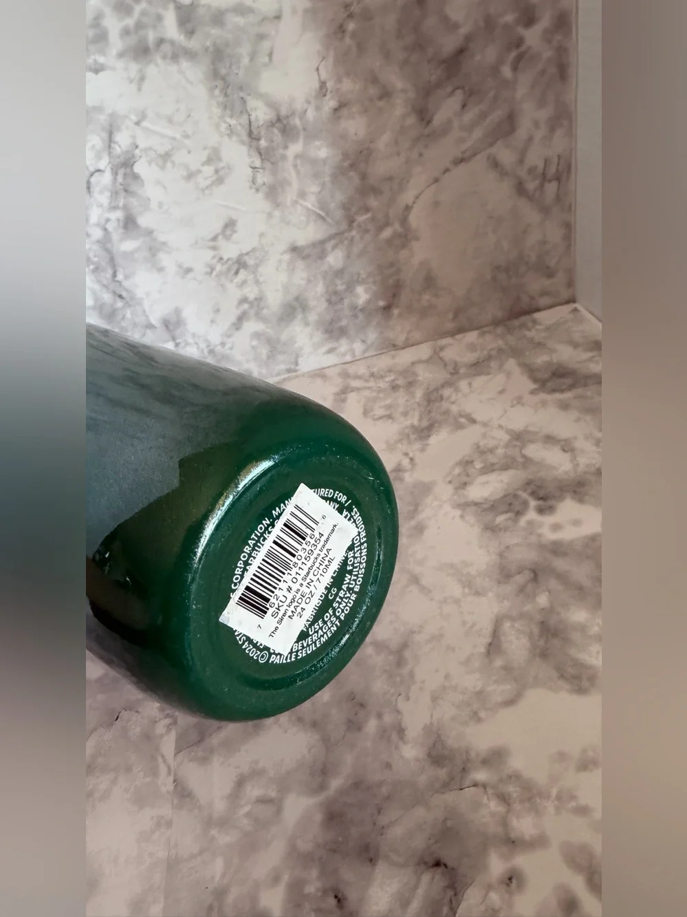 Starbucks tall tumbler